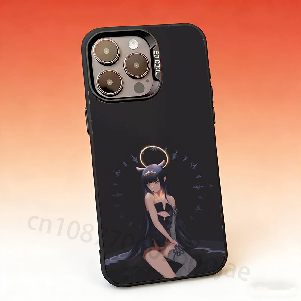 

Singer Ninomae Ina N-Nis Phone Case For iPhone 17,16,15,14,13,12,11,Pro,Max,Plus,Mini, Anti Fall Matte Hard Bumper iPhone14Plus