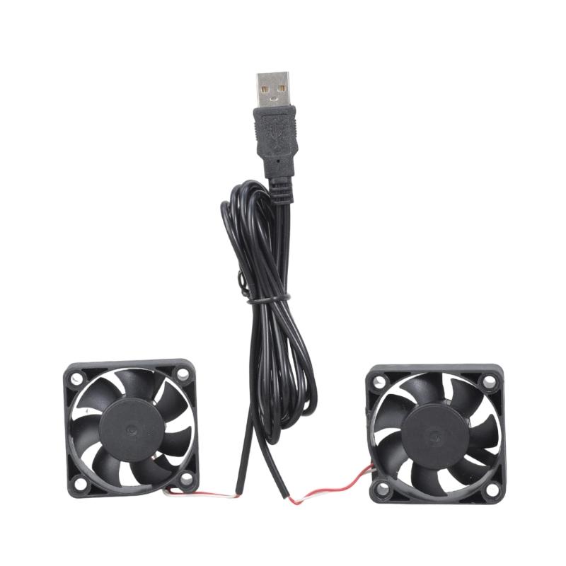 

5V USB 5015 Electronics Cooling Fan With Extended Lifespan 50x50x15mm 5164RPM For PCsNetwork Devices 93cm Cable 1