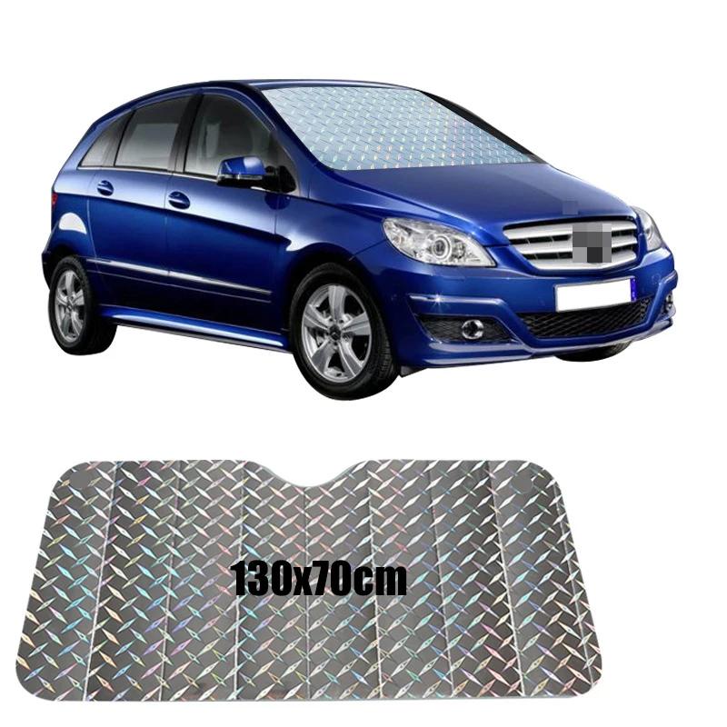 1pcs 140x70CM Car Window Sun Shade Windshield UV Protection Front Rear Windshield Block Cover Visor Sunshades Car Accessories
