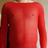 Unisex Matt 120D Nylon Bodystocking Penis Sheath Close Open Crotch Bodysuit Tights Sexy Body Shaping Conjoined Lingerie Pijamas