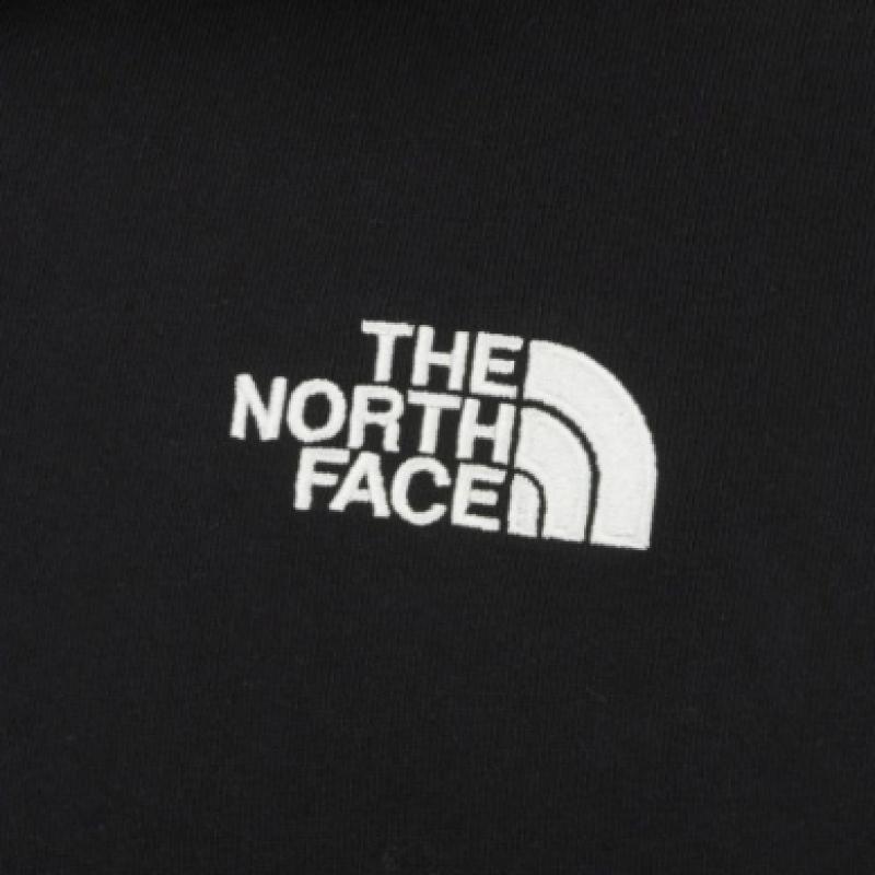 The North Face Men S Core Hooded Zip Up Black Nj5jr50b