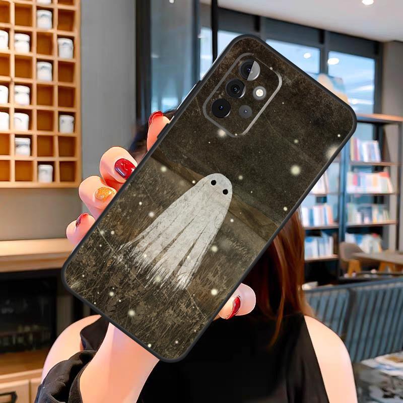 

Милый Чехол-Призрак Для Samsung Galaxy A14 A34 A54 A13 A33 A53 A73 A52S A51 A71 A12 A22 A32 A42 A52 Чехол Samsung A54 5G