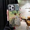 Claude Monet Oil Painting Shockproof Phone Case for iPhone 17 Air 16 16E 15 Pro Max 14 Plus 13 Mini 12 Back Cover Anti Fall Fund