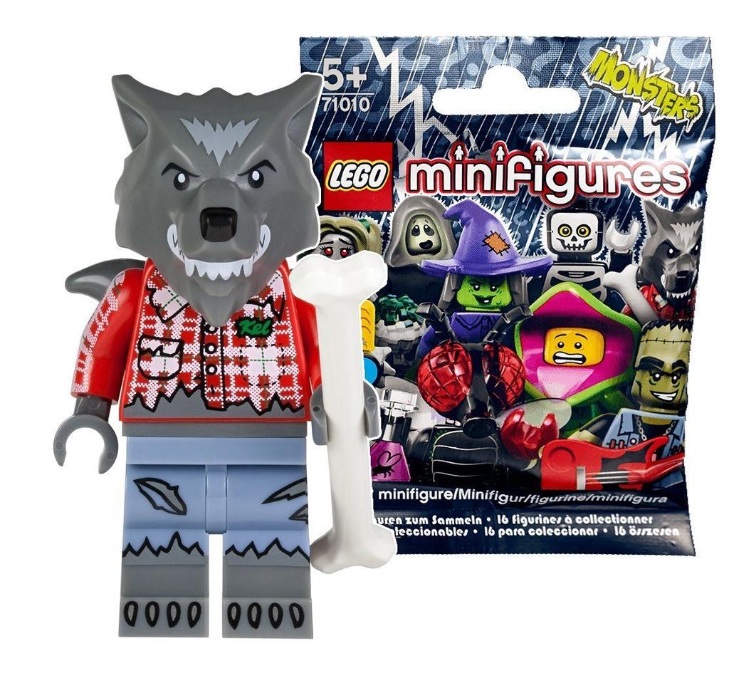 Wolf Minifigures Serie 14 LEGO Minifigures Series 14 Wolf Guy LEGO