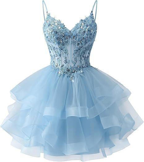 Suspender Dress Homecoming Dresses Short Banquet Evening Dress Dress European and American