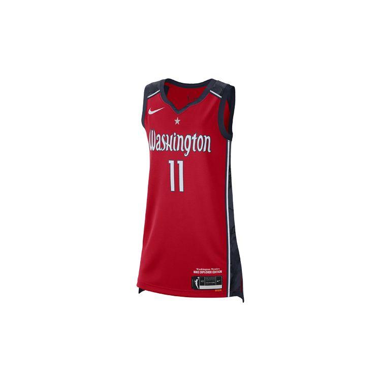 Nike Wnba Washington Mystics Team Logo Loose Straight Tank Top Women tops Red 9Z2B7BWRP-001