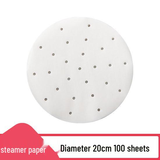 Jednorázový papír na vaření v páře pro Baozi a Mantou - Kulatá kuchyňská podložka