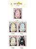 Polka Dot Bow Backpack for Teen Girls: Stylish and Versatile Schoolbag for Middle and High School Students.