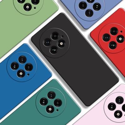 For OnePlus 13 5G Case For OnePlus 13 12 11 11R 12R 13R Cover Original Liquid Silicone Rubber Shockproof Bumper For OnePlus 13