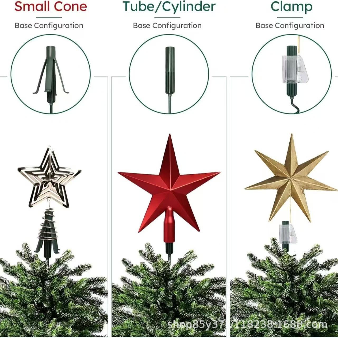 Cross-border Christmas Tree Topper Holder Plastic Version