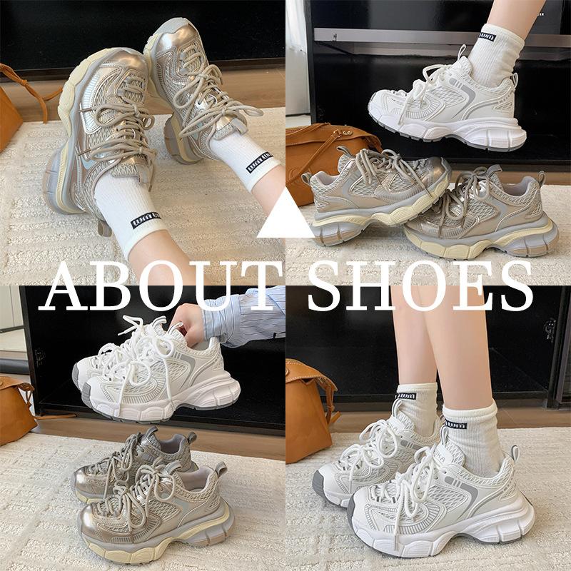 Women's shoes 2025 new spring trend retro versatile niche popular lightweight sports shoes