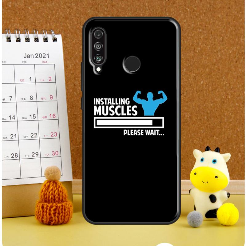Bodybuilding Gym Fitness Quotes For Huawei Nova 3i 7i 8i 11i 12i 9 10 SE Y60 Y61 Y70 Y72 Y73 Y90 Y91 P20 P30 P40 Lite Case
