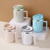 450ML Stainless Steel Mug Double-layer Ironing Thermos Cup Home Office Dormitory with Cover Coffee Cup Tea Cups Portable