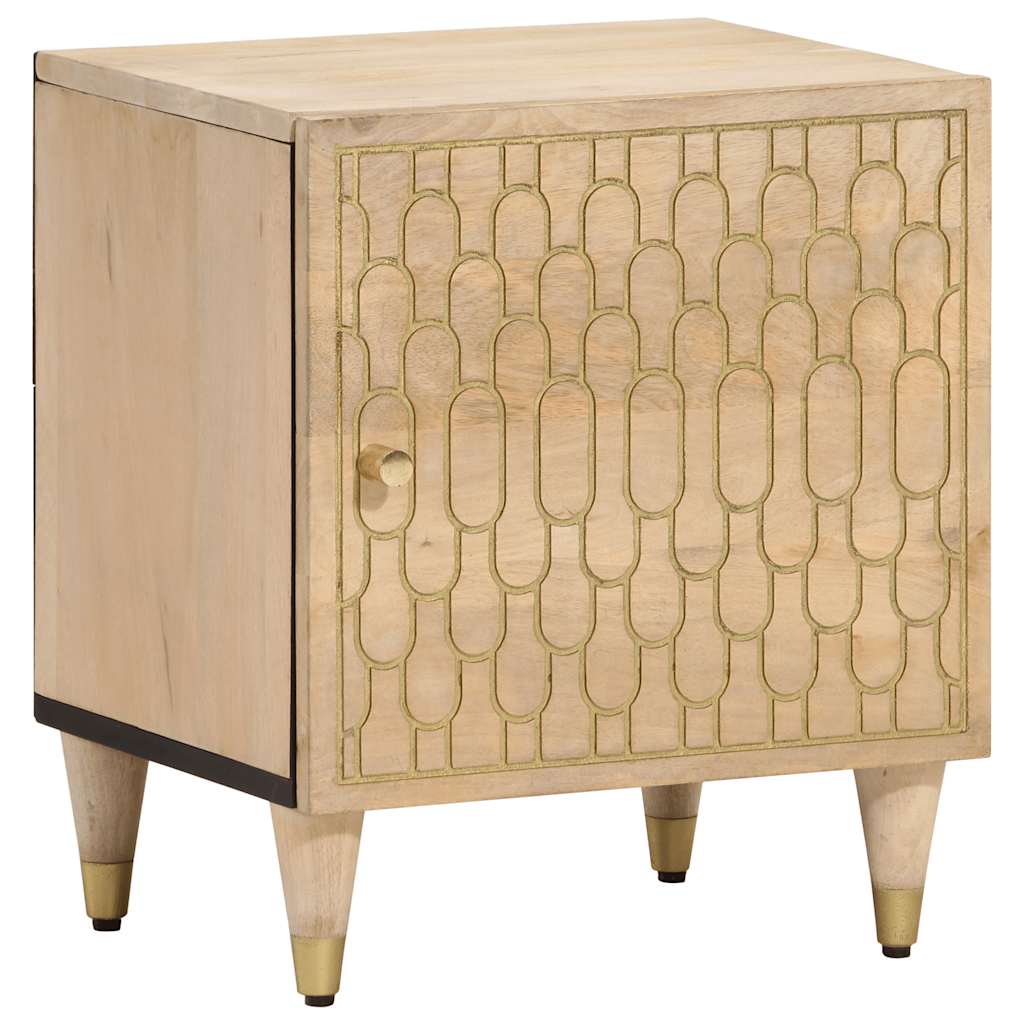 Nightstands (2 pcs) 40 x 33 x 46 cm Solid Mango Wood