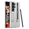 Samsung S26 Ultra Drop-Proof Case with Pen Slot & Stylus Tip, Silicone & Hard Shell
