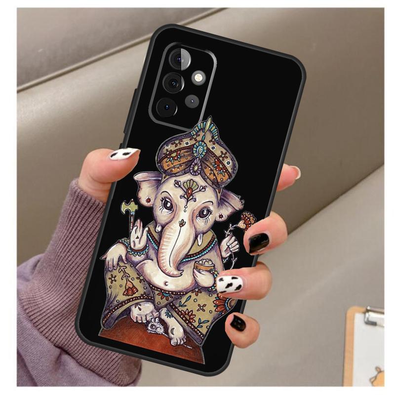 Ganesha Case For Samsung Galaxy A34 A54 A14 A06 A16 A26 A36 A56 A12 A32 A52 A13 A33 A53 A15 A35 A55