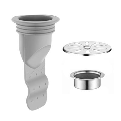 Supapă de reținere de etanșare a scurgerii de pardoseală de deodorant de formă rotundă din silicon din metal pentru baie