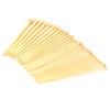 36pcs Knitting Needle Bleached Bamboo Single Tip Crochet for Sewing Clothes Shoes Gloves