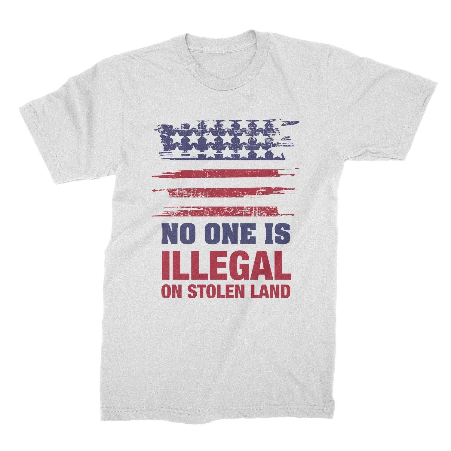 No One Is Illegal Shirt Stolen Land TShirt Families Belong Together Shirt 4XL