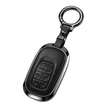 [PIMOHI] Compatible with Honda Key Case Metal Genuine Leather Civic