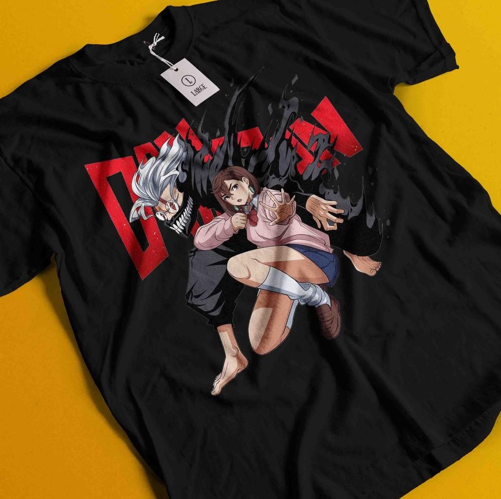 

Футболка Dan Da Dan Футболка Окарун Футболка Момо Аясэ Футболка Кен Футболка Турбо Джин Айра Сэйко XL