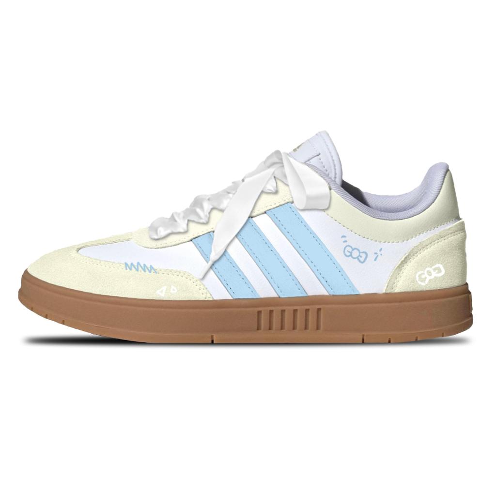 Adidas Gradas Skateboard Shoes Unisex Low top Light Blue IE9044(Team611-)