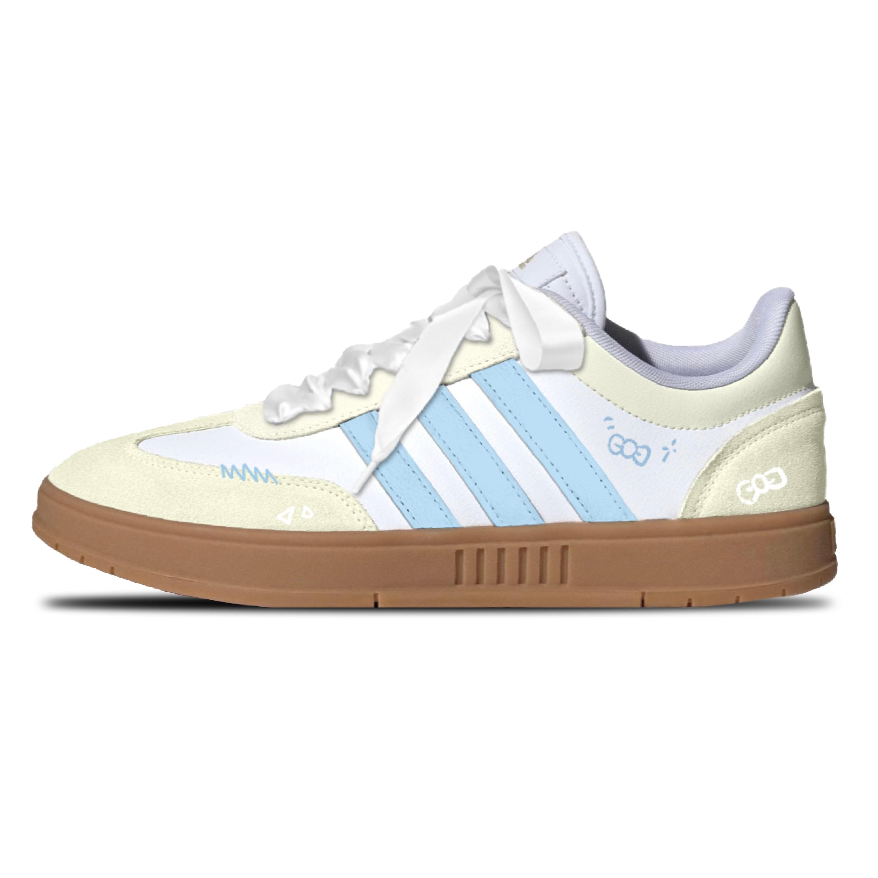 

Adidas Gradas Skateboard Shoes Unisex Low top Light Blue IE9044(Team611-) 35⅔