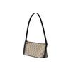 Gucci GG Emblem Light Gold Hardware Fabric Shoulder Bag Small Women shoulder bag Black Brown 847281-FAEUC-9741