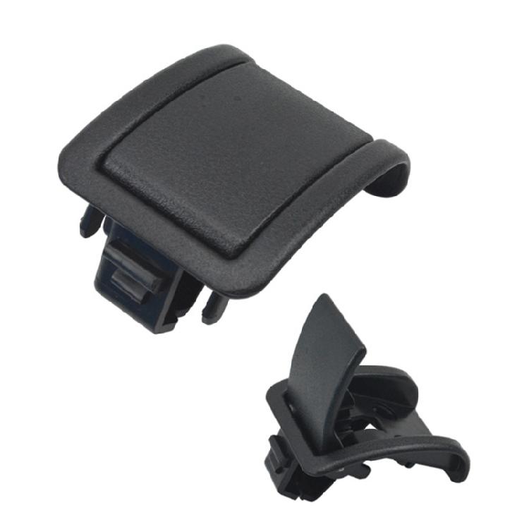 Rear Seat Buckle Hand Adjustment Switches Cover Automotive Accessories Easy Installation Rear Seat Hand Adjuster Covers