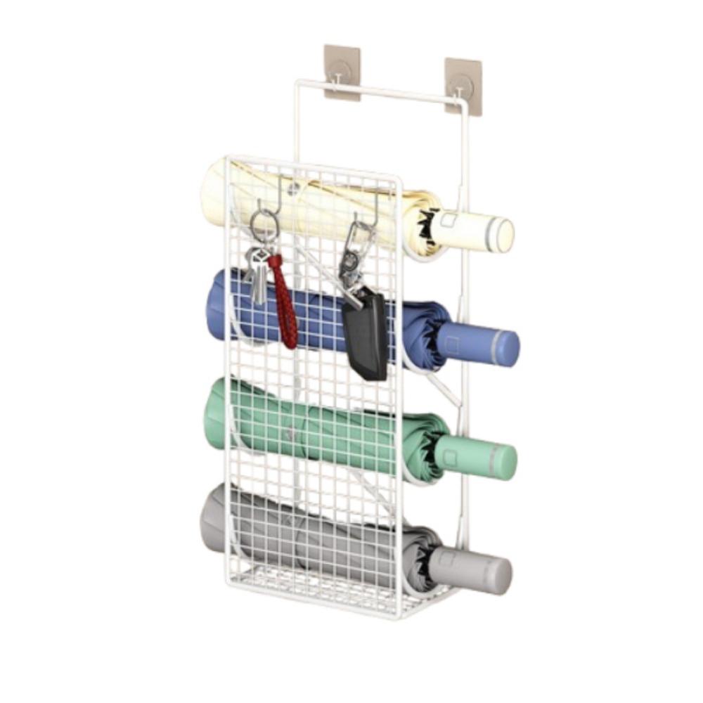 

Household Umbrella Storage Rack Punch-free Umbrella Organizer Umbrella Organizer Shelf Office белый