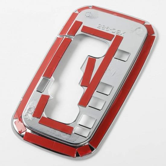 Chrome Gear Shift Panel Trim Cover Interior Accessories for Jeep Wrangler JK JKU