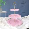 Three-Tier Dessert Display Stand for Parties and Weddings