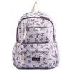 Bow Print School Backpack Preppy Bookbag Laptop Bag for Teen Girls