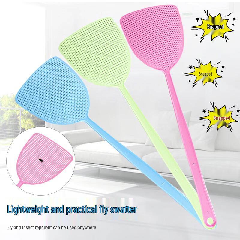 Household Plastic Fly Swatter Set
