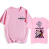 Loose Crew Neck Short Sleeve T-Shirt K Pop Demon Hunters Hunter Group Print Base Layer Top