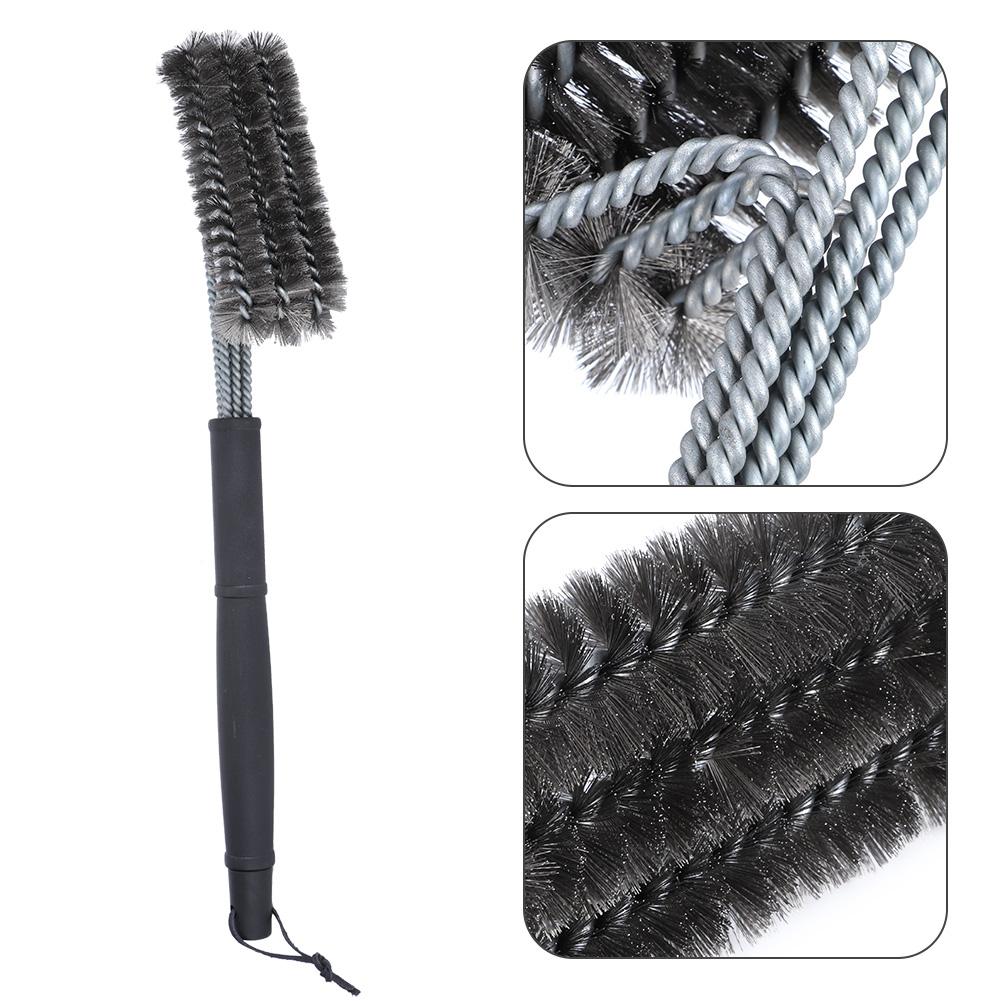 Barbecue Oven Grill Stainless Steel Cleaning Brush Accessory for Outdoor Picnic Camping BBQ