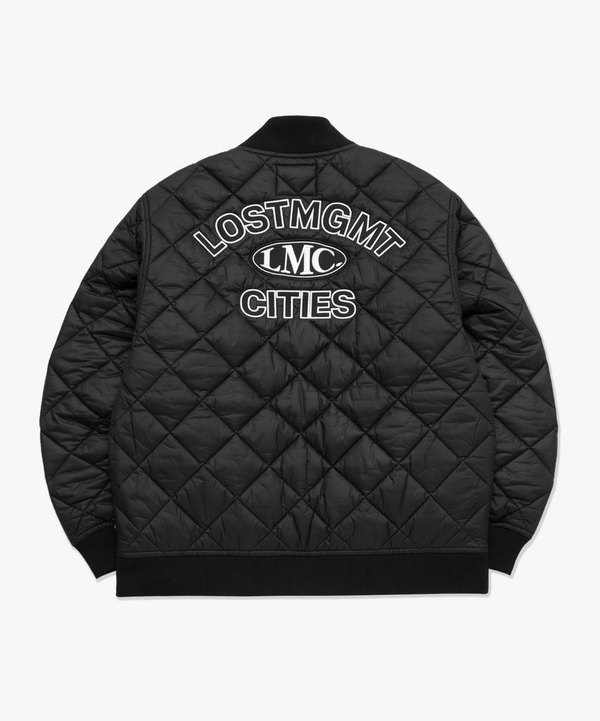 Lmc Lmc Oval Quilted Jacket Black