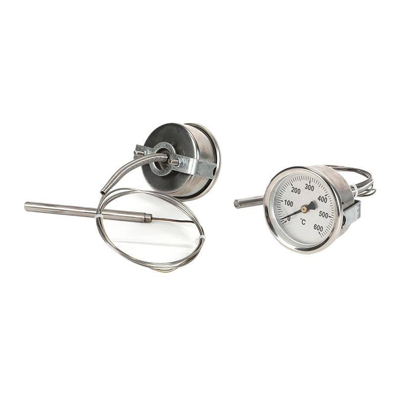 500degree Pizza oven thermometer, kiln thermometer Stainless steel high-temperature resistant pointer thermometer