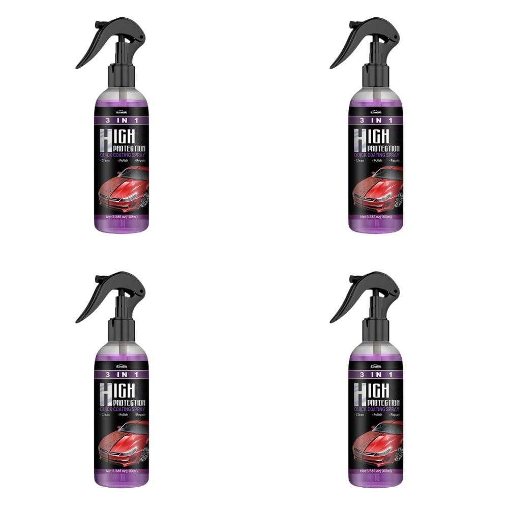 3 In 1 Quick Coating Spray High Protection Shine Armor Ceramic Car Wash Car Shield Coating Cleaning Nano Polishing Paint Wax