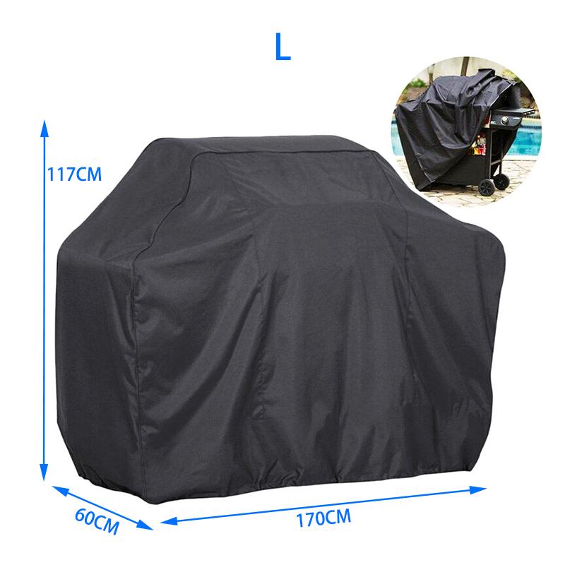 Grill Cover Dustproof Waterproof Weber Heavy Duty Charcoal Grill Cover Outdoor Picnic Rainproof Grill Cover Size 12