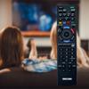 Replacement TV Controller Various Brand Compatibility Long Ranges Signal Small Design for Home Entertainment Systems