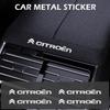 Sticker 3D Car Styling logo metallico etichetta personalità decalcomanie adesivi impermeabili Per Citroen C4 C5 C3 C2 C1 C4L C6 Picasso Saxo
