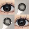 MillCreek Myopia Tinted Lenses 2 Pieces/1 Pair Soft and Comfortable Hydrogel Degree Contact Lenses
