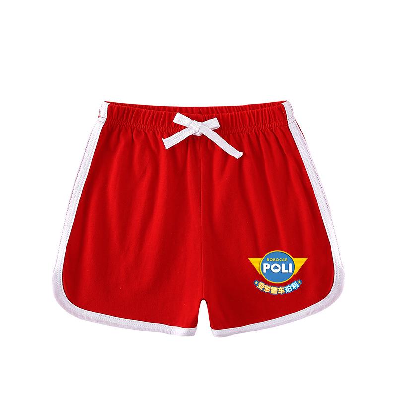 Kids' Summer Color Block Set: Short Sleeve T-shirt & Shorts for Boys and Girls