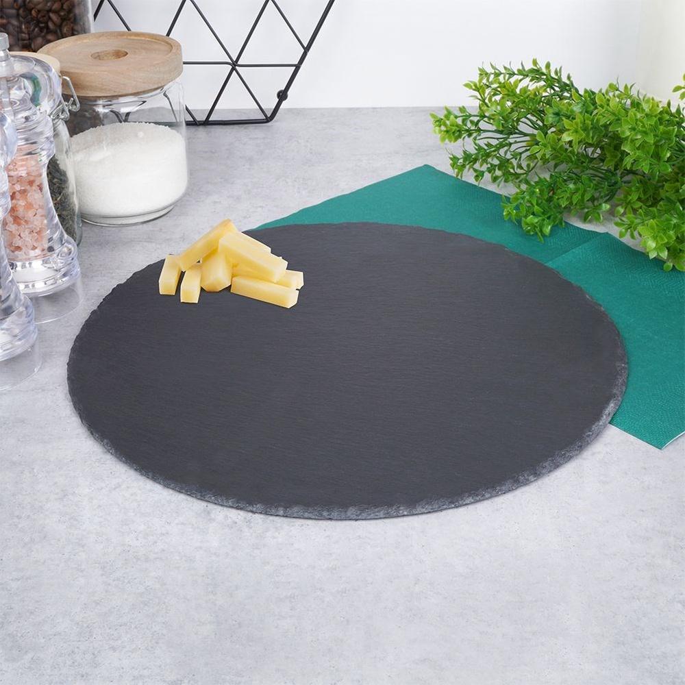 Stone Tray Board Plate Platter Slate Snacks Desserts Sushi Cheese Cold Meats