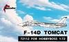 Lambo Models 1/72 F-14D Innenraum 3D-Abziehbild (für Hobby Boss) Plastikmodell Abziehbild LNB72112 (Flugzeug)