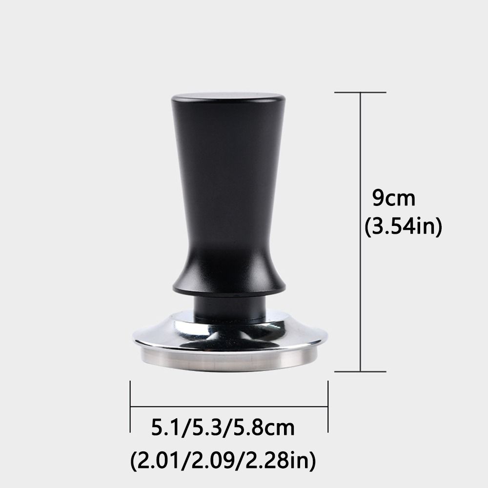 Flat/Thread Base Stainless Steel Coffee Tamper Spring Loaded Tamper  Coffee Shop