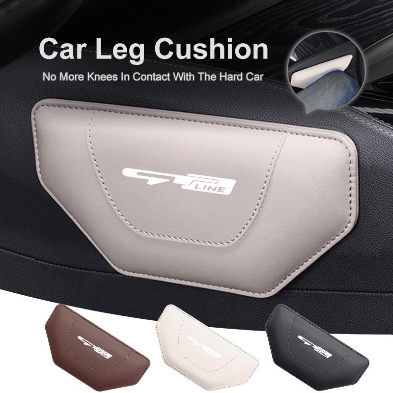 AHS1 Universal Car Knee Leg Cushions Armrest Elbow Pad Accessories For KIA Rio K5 K2 Sportage Ceed Sorento Picanto Stinger Soul