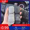 GLC GLB Skinn Dobbel Klips Brilleholder Bil Magnetisk Solbrilleoppbevaringsklips For Mercedes Benz AMG W206 W204 W205 W212 W213 W2