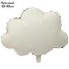 Matte Cloud Aluminum Film Balloons